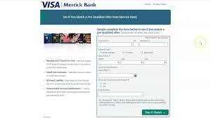 Then, choose the amount you want to pay on your account. Merrick Bank Double Your Line Visa Credit Card Overview Youtube