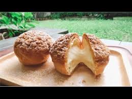 Gimana caranya bikin es cream putar tradisional ? Crunchy Choux Cream Cream Puffs Simple Easy Delicious Youtube