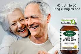 Viên hỗ trợ tuần hoàn não Thompson's One A Day Ginkgo 6000mg, 60 viên