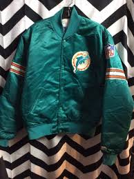 Shop official apparel of the miami dolphins in the world's largest collection of jerseys, hats, shirts, masks, bags, sweatshirts, and more for adults and kids. Miami Dolphins Nfl Starter Jacket Boardwalk Vintage