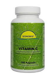 Bonemis Vitamin C Gepuffert Saurefrei 180 Kapseln A 650 Mg In 2020 Vitamin A Vitamine Vitamin C