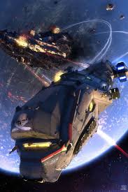 Starship Blackbeard By Hideyoshi On Deviantart Space Fantasy Starship Sci Fi Concept Art