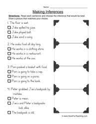 Inference Worksheets Have Fun Teaching Inference Have Fun Teaching 5th Grade Worksheets