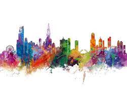 Chicago Photographic Print By Monnprint Chicago Art Print Chicago Print Chicago Art