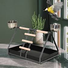 4.3 out of 5 stars. Pawhut 10 75 Wood Bird Play Stand For Table Top Reviews Wayfair