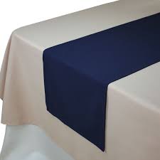 Blush Tablecloths And Navy Blue Table Runners Blush Tablecloth Blue Table Runner Navy Blue Table Runner