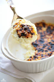 Dreamy Creamy Broiled Rice Pudding Cleobuttera Middle Eastern Desserts Rice Pudding Food