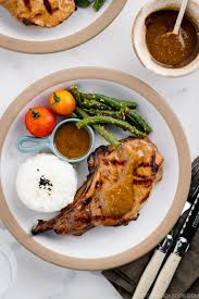 Grilled Kurobuta Pork Chops With Miso Sauce Just One Cookbook Recipe In 2020 Easy Japanese Recipes Pork Dishes Juicy Pork Chops