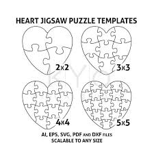 Download herzschablone pdf, 768,0 kb. Heart Shape Jigsaw Puzzle Templates Ai Eps Svg Pdf And Dxf File Formats Scalable Jigsaw Puzzle Temp Shaped Jigsaw Puzzles Puzzle Piece Template Jigsaw Puzzles