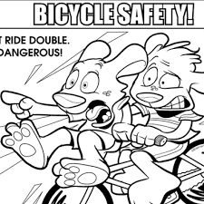 Bike safety coloring pages, bike safety coloring pages, bike safety coloring pages for kids. Resources For School Aged Children