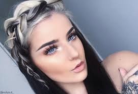 The best part of starting with half blonde half black hair, is that you can play with bright colors on the lighter half once you're over the blonde. 15 Edgy Black And Blonde Hair Colors For 2020