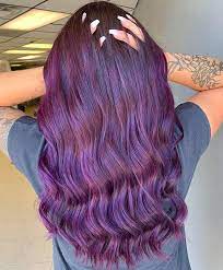 100 ideas to experiment with balayage hair color. 50 Best Dark Purple Hair Color Ideas For One Of A Kind Women In 2020