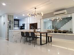 Zenia parkhome, 2 storey & 3 storey for sale in desa park city, kuala lumpur. Minimalistic Modern Dining Room Kitchen Townhouse Design Ideas Photos Malaysia Atap Co