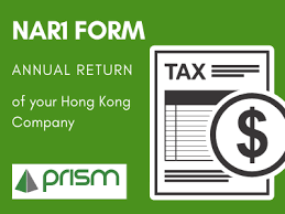 Complete form with black ink and in block letters. Nar1 Form Sample Annual Return Hong Kong Companies