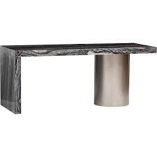 Irish Coast Desk Black Olive High Fashion Home High Fashion Home Marble Desk Marble Office Desk