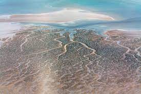 Es gibt es nur wenige regionen, in denen der einfluss der gezeiten so deutlich sichtbar ist, wie an dem von dänemark. Nationalpark Wattenmeer Geo