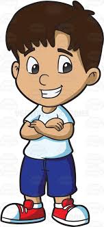 A Male Kindergarten Student Grins In Anticipation And Excitement Cartoon Drawings Cartoon Clip Art Kids Clipart