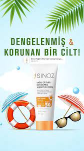 Sinoz Yagli Ciltler Icin Gunes Koruyucu Krem Spf 50 Cilt Bakim Urunleri Krem Cilt Bakimi