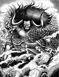yonko hundred beast kaido by tarotski one piece tattoos one piece drawing kaido one piece yonko hundred beast kaido by tarotski
