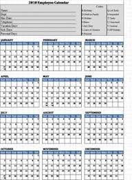 Since an employee attendance tracker template depends upon manual entry, there's a chance that some free employee attendance tracker 2020. Unique Printable Employee Attendance Calendar Free Printable Calendar Monthly