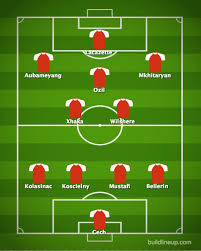 Arsenal line up move for ben white, liverpool fc in talks to sign florian neuhaus arsenal are keen on a deal to sign ben white, while liverpool fc are in discussions to land. How Arsenal Could Line Up After Signing Pierre Emerick Aubameyang From Borussia Dortmund Mirror Online