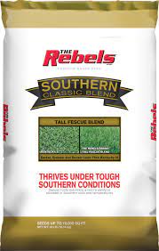 Rebel Southern Classic 40 Lb Tall Fescue Grass Seed In The Grass Seed Department At Lowes Com