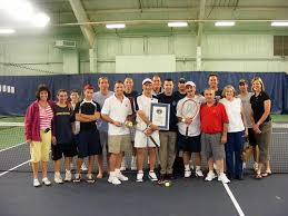 Longest tennis rally-world record set by Ettore and Angelo A. Rosetti