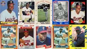 The carl yastrzemski and willie mccovey rookies. The First 28 Frank Thomas Baseball Cards Rookies Pre Rookies