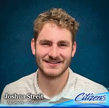 Citizens Bank Minnesota, Watkins Branch, is excited to announce the  addition of Joshua Streit as their new Agricultural Lender. Streit received  his undergraduate degree from North Dakota State University in Agriculture  Economics