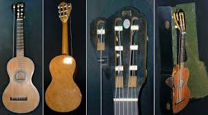 Lacote multi-course harp guitars