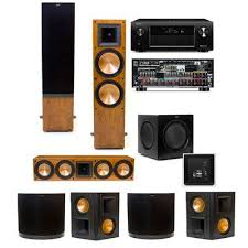 Klipsch Rf 7 Ii 7 1 Home Theater System Cherry Sw 310 Denon Avr X4000 Home Theater System Home Theater Setup Home Theater