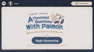 After lowering the world level, the maximum available difficulty level of the stormterror challenge will also decrease. All Answers To A Thousand Questions With Paimon In Genshin Impact Gamingph Com