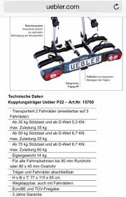 Kuga 2 Mit Ahk Und 4 Fahrradern Auf Ahk Fahrradtrage