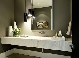 Bathroom odors are an inevitable part of any restroom, but this may be a more sensitive topic for public washrooms. Small Modern Office Bathroom Novocom Top