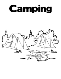 Click on each small picture to view full picture. Camping Coloring Pages 100 Pictures Free Printable