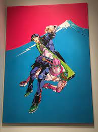 Is there any place where I can get a print of the jojo artpieces exhibited  at the louvre? The only thing I can find is the rohan at the louvre one-off  but