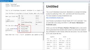 Check spelling or type a new query. R Markdown Visual Studio Windows Microsoft Docs