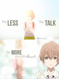 She was curious how hepburn's voice is. 56 Koe No Katachi Ideas Anime Movies Anime Manga Anime
