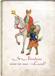 Boek Uit 1940 Sinterklaas Sint Nicolaas Zwarte Piet
