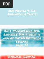 ELA Unit 4 2021