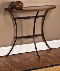 Can be used to put a rounded edge on shelving, a trim piece for wall are small tables typically placed beside couches or armchairs. Small Half Round Console Half Round Entry Table Foter Source From Global Half Round Console Table Manufacturers And Suppliers Tatto