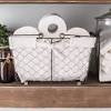 One trend in bathroom design right now would be adding furniture. 1