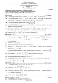 Termenul corect nu este variantă, ci subiect (de exemplu subiecte bac matematică m1 și subiecte bac matematică m2), deoarece din anul 2011, ministerul educației nu mai eliberează cele 100 de variante pentru matematică din care una va fi extrasă și folosită la examen. Bareme Edu Bac 2018 Matematica Proba E C 27 06 2018 Rezolvare Subiecte Mate Info Stiinte Tehnologic Si Pedagogic Jitaruionelblog Pregatire Bac Si Evaluarea Nationala 2021 La Matematica Si Alte Materii Materiale Lectii Formule Exercitii