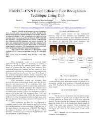This example shows how to run a cnn based face detector using dlib. Overview Of The Farec Download Scientific Diagram