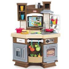 Pretend chefs will love mastering the basics in their play none cozy coupe fantastic firsts first appliances flyerz fun zone little baby bum mighty blasters springlings tobi trikes waffle blocks wheelz. Cook And Learn Smart Kitchen Little Tikes