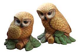 Maybe you would like to learn more about one of these? Home Interior Perched Owl Figurines A Pair Chairish