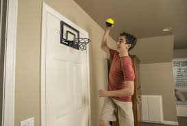 Mini Basketball Hoop Office Bedroom Small Ball Wall Door Mount Steel Rim Net New Mini Basketball Hoop Mini Basketballs Basketball Hoop