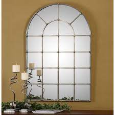 Check spelling or type a new query. Uttermost Barwell Forged Metal With Oxidized Plated Silver Arch Window Mirror 12875 Bellacor