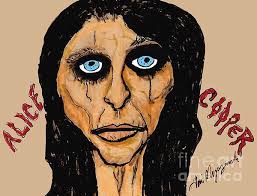 Alice Cooper Prince of Darkness Bath Towel