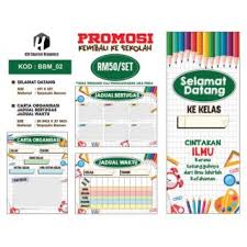 Maybe you would like to learn more about one of these? Set Board Jadual Kelas Shopee Malaysia